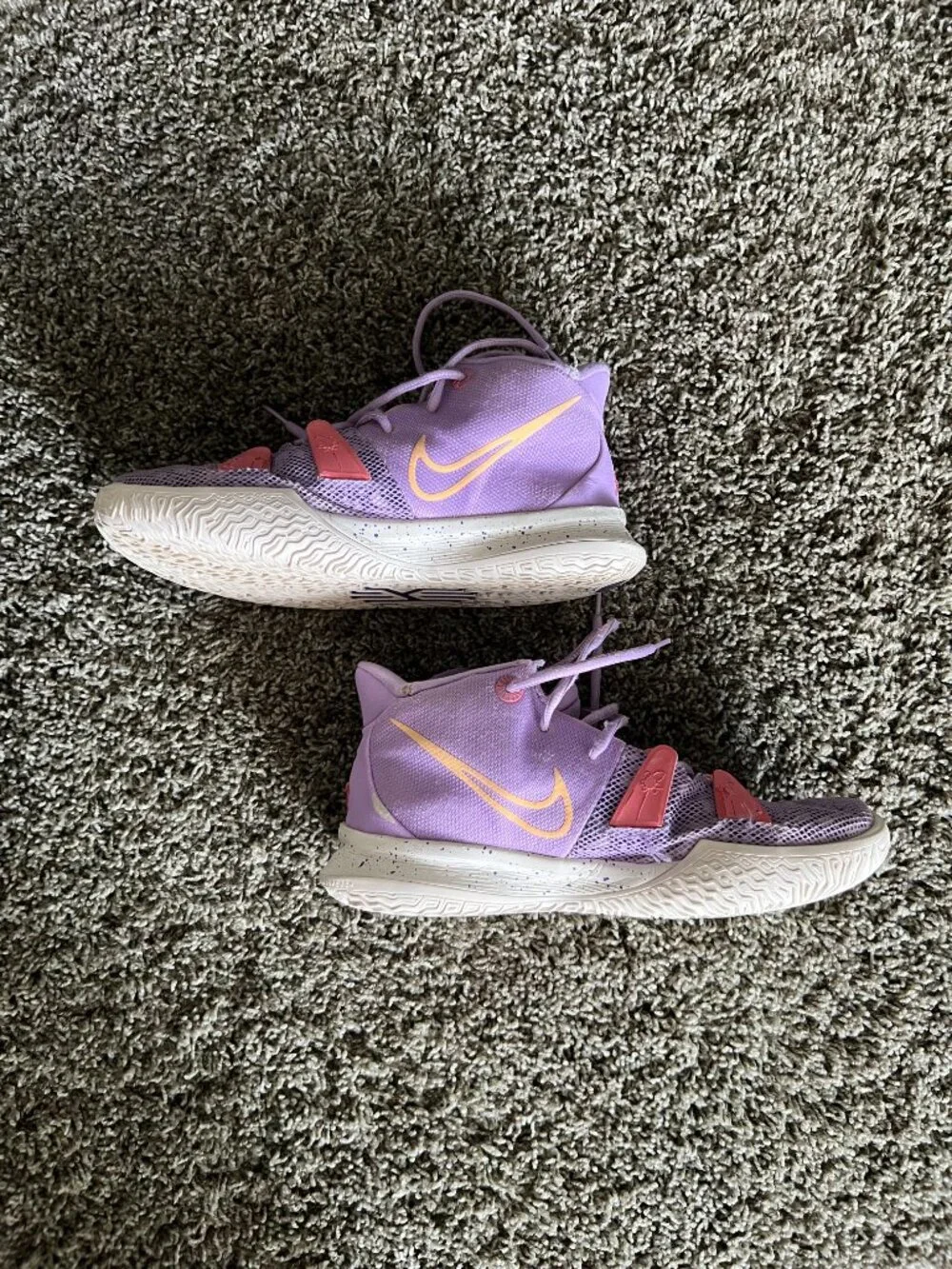 Girls Rare Nike Kyrie 7 Lilac Melon Tint CT4080-501 GS Youth Size 7Y